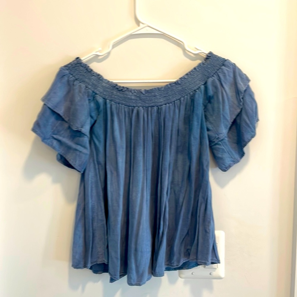 Cute off the shoulder tee